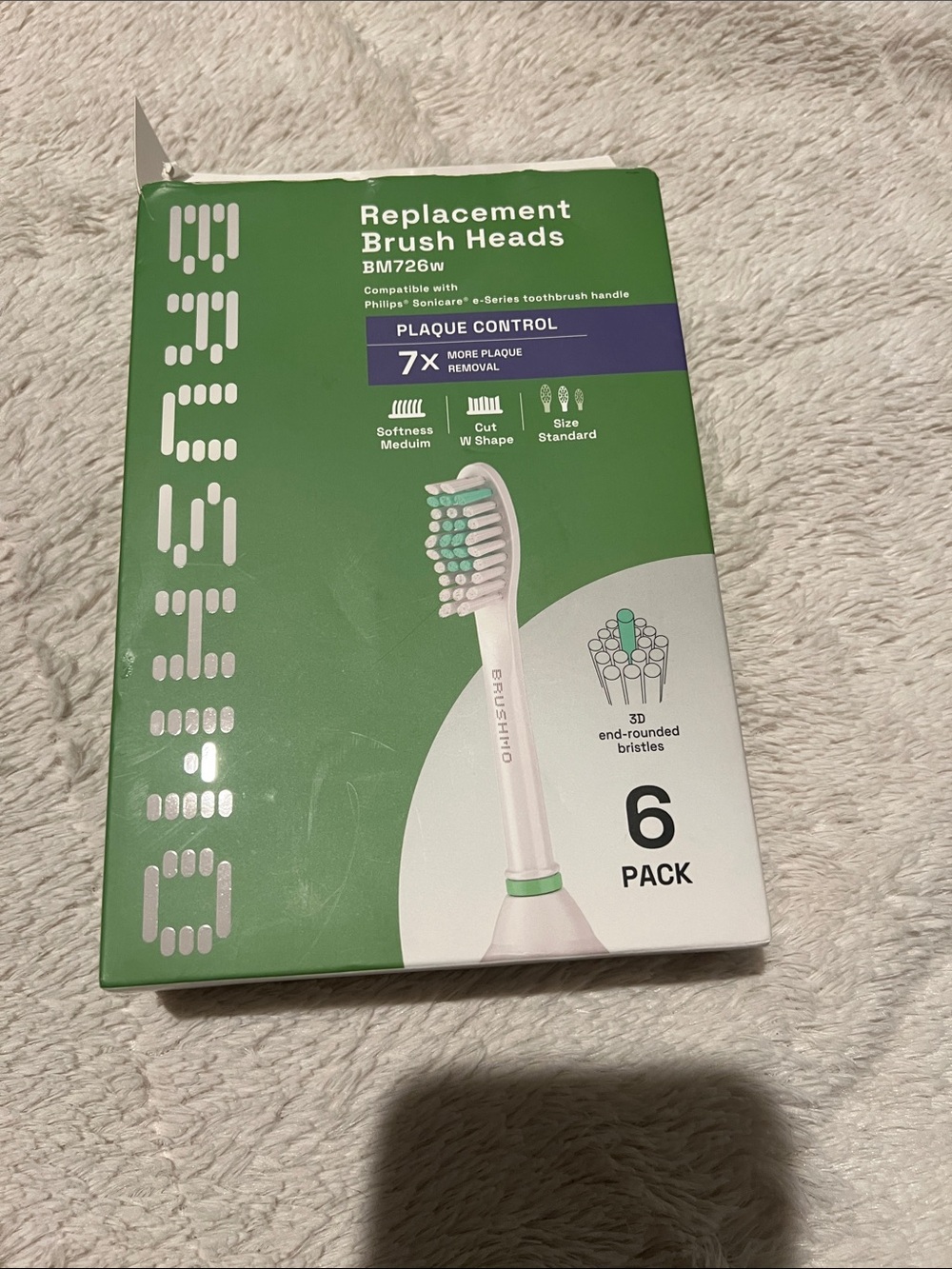 Brushmo Replacement Brush heads
Compatible with Philips Soniccare e-series